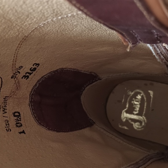Justin boots
